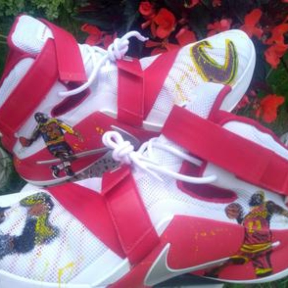 Lebron Soldier IX Customs - Mens 17.5 BIG